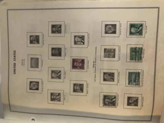 United States Liberty’s Stamp Album 1947-1983