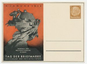 Postal stationery Germany 1938 Universal Postal Union