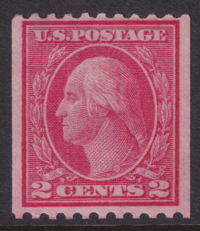 1915 U.S 2¢ Washington horizontal perf 10 issue Type III MMH Sc# 450 CV $12.50