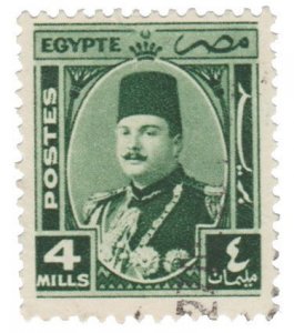 EGYPT. SCOTT # 245. YEAR 1945. USED.