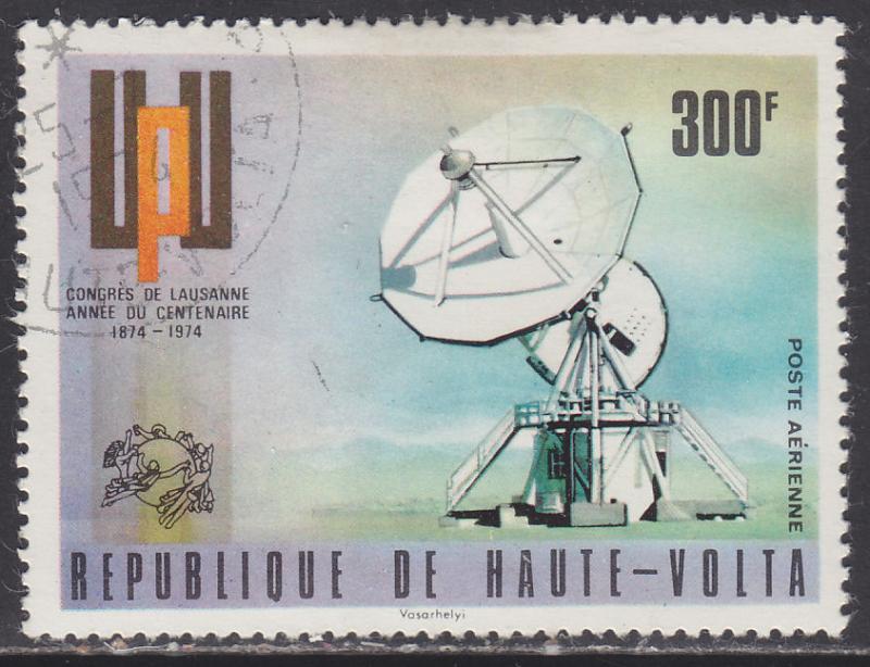 Burkina Faso C191 Radio Dish Antenna 1974