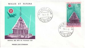 Wallis & Futuna Scott C40 Unaddressed.