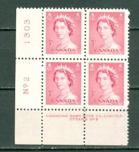 CANADA 1953 QE KARSH PORTRAIT #327 LL PL2 MNH...$1.50