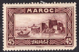 FRENCH MOROCCO SCOTT 134