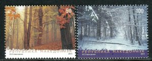 065 - MACEDONIA 2011 - Europa Cept - Forests - MNH Set