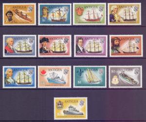 Antigua 1972 Ships Short Set MH* (see description)