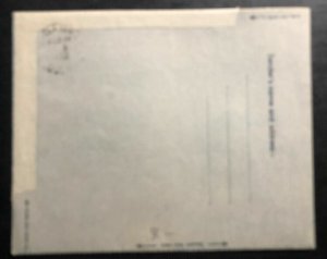 1954 Barbados Air Letter Stationery COver To Lancaster PA USA