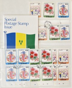 Argetina Mexico Christmas Art MNH Used + Covers(80+) MK7951