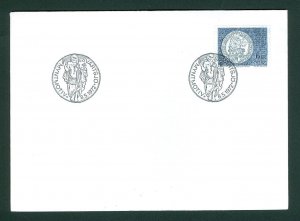 Sweden.  Fdc 1972. Gustav Vasa's Coin. Engraver M. Franzen