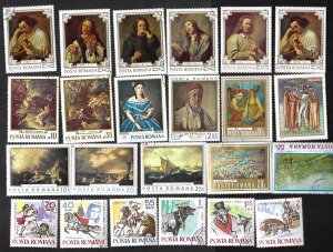 ROMANIA SMALL COLLECTION-3  5 SCANS