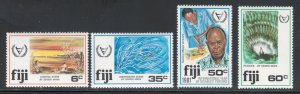 Fiji 1981 International Year of the Disabled Scott # 438 - 441 MH