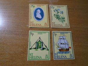 St Helena  #  324-27  MNH  Sailing  Boats
