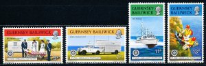 Guernsey #153-156  Set of 4 MNH