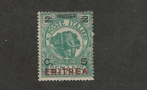 Eritrea - Italy, Postage Stamp, #82 Mint NH, 1924 Elephant, JFZ