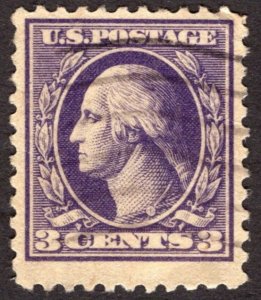 1918, US 3c, Washington, Used, Sc 530