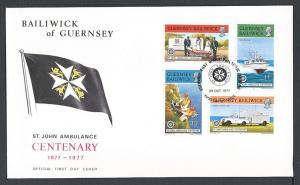 Great Britain-Guernsey, FDC