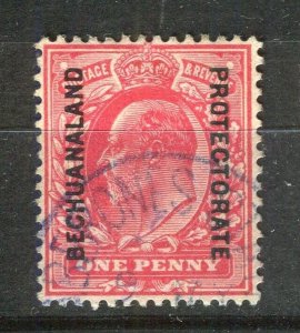 BECHUANALAND; 1903-4 early ED VII issue fine used Shade of 1d. value