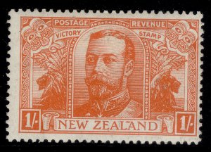 NEW ZEALAND GV SG458, 1s orange-red, M MINT. Cat £24.