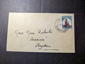 1943 British Southern Rhodesia Cover Marandellas to Sheydon