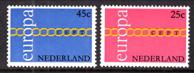 Netherlands 488-489 Europa MNH VF