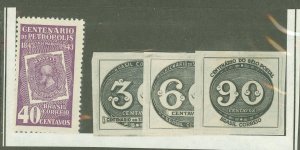 Brazil #608-611 Mint (NH) Single (Complete Set)