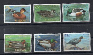 KIRIBATI - 2001 - BIRDS - DUCKS -