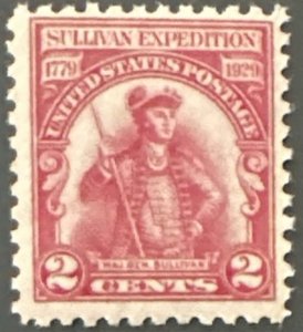 Scott #657 1929 2¢ Sullivan Expedition MNH OG