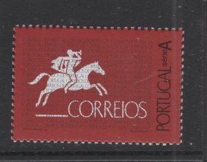 Portugal #2276A (1998 Postrider definitive issue) VFMNH CV $1.00