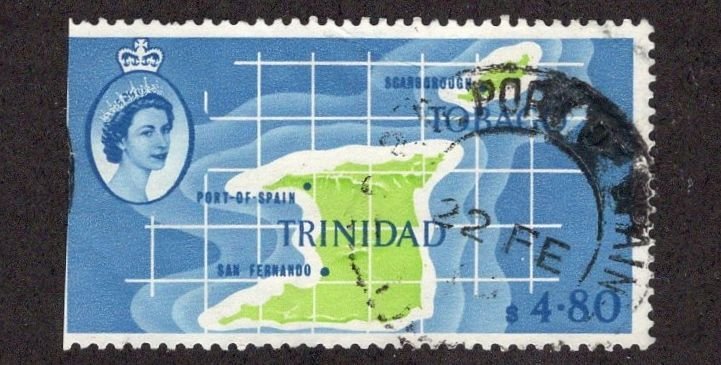 Trinidad & Tobago #102 Used *Minor Fault* ~JM-2692