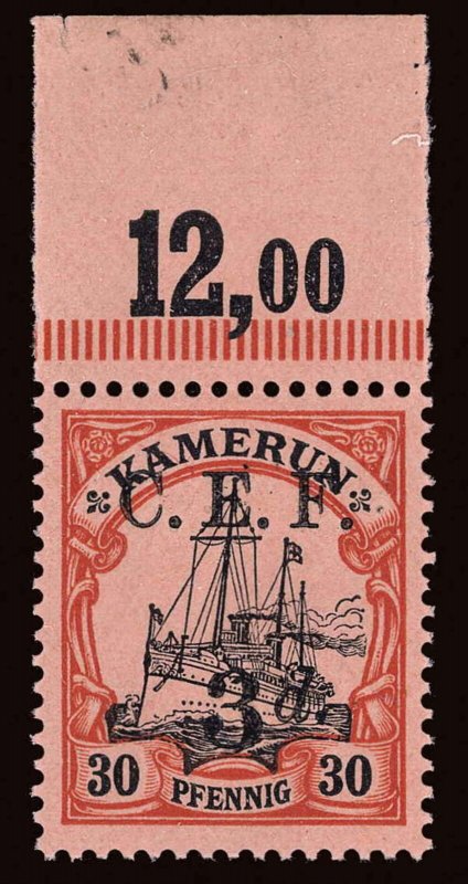 Cameroons Scott 58b Gibbons 6b Never Hinged Stamp