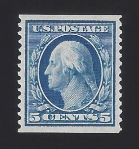 US #355 1909 Blue Wmk 191 Perf 12 Vert Mint OG LH VF Scv $225