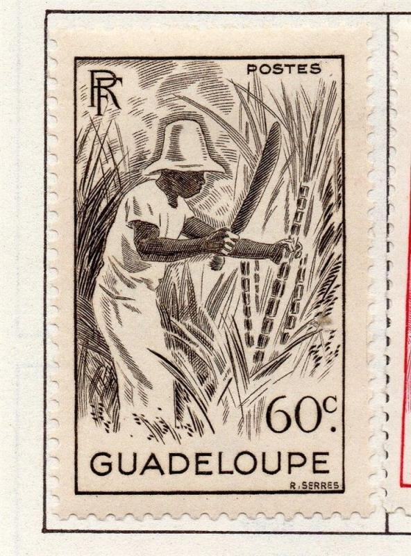 Guadeloupe 1947 Early Issue Fine Mint Hinged 60c. 151882