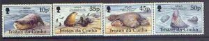 TRISTAN DA CUNHA - 1995 - Seals - Perf 4v Set - Mint Never Hinged