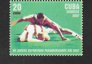 SD)2007 CUBA 15th PAN AMERICAN SPORTS GAMES RIO DE JANEIRO 2007, WRESTLING 20C