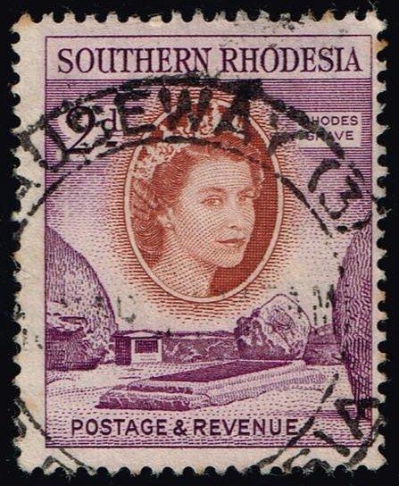 Southern Rhodesia #83 Rhodes' Grave; Used (0.25)