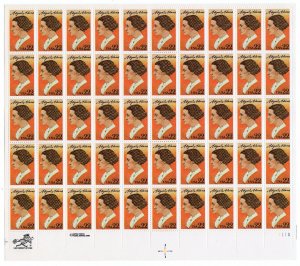 Scott #2146 Abigail Adams (Love Letters) Sheet of 50 Stamps - MNH P#1111 CrossLR