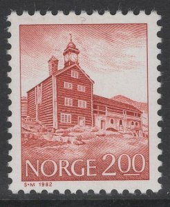 NORWAY SG781 1982 2k BROWN-RED MNH
