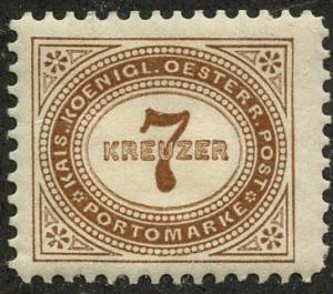 Austria, Scott #J6, Unused, Hinged