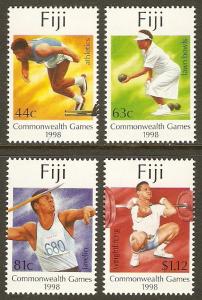 Fiji #825-8 NH Commonwealth Games