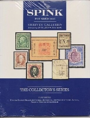Spink January 2014 Collector's Series Stamp Auction Catalogue - NEW