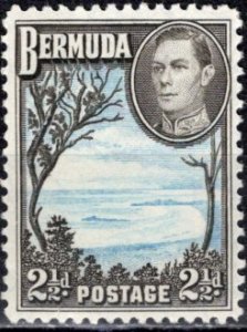 Bermuda; 1943: Sc. # 120Ab: *+/MLH Single Stamp