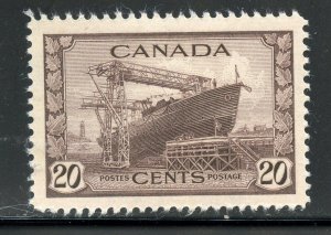 Canada #260 Mint Hinge.