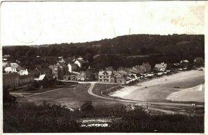 GB WALES Card Pembrokeshire Saundersfoot Real Photo Postcard 1910 {samwells}N278 