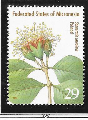 Micronesia #195d 29c Flowers (MNH) CV$0.70