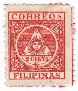 (I.B) Philippines Postal : Revolutionary Government 2c 