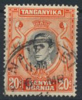 Kenya Tanganyika Uganda KUT SG 139  perf 13¼ - Used  see details 