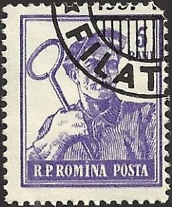 ROMANIA - 1025 - Used - SCV-0.25