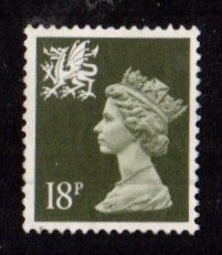 Wales - #WMMH33 Machin Queen Elizabeth II - Used