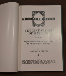 Doyle's_Stamps: The U.S. Ten Cent Stamps of 1855-1859 w/o DJ, Neinken, 1960