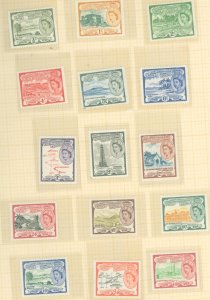 St. Kitts-Nevis #120-134 Unused Single (Complete Set)